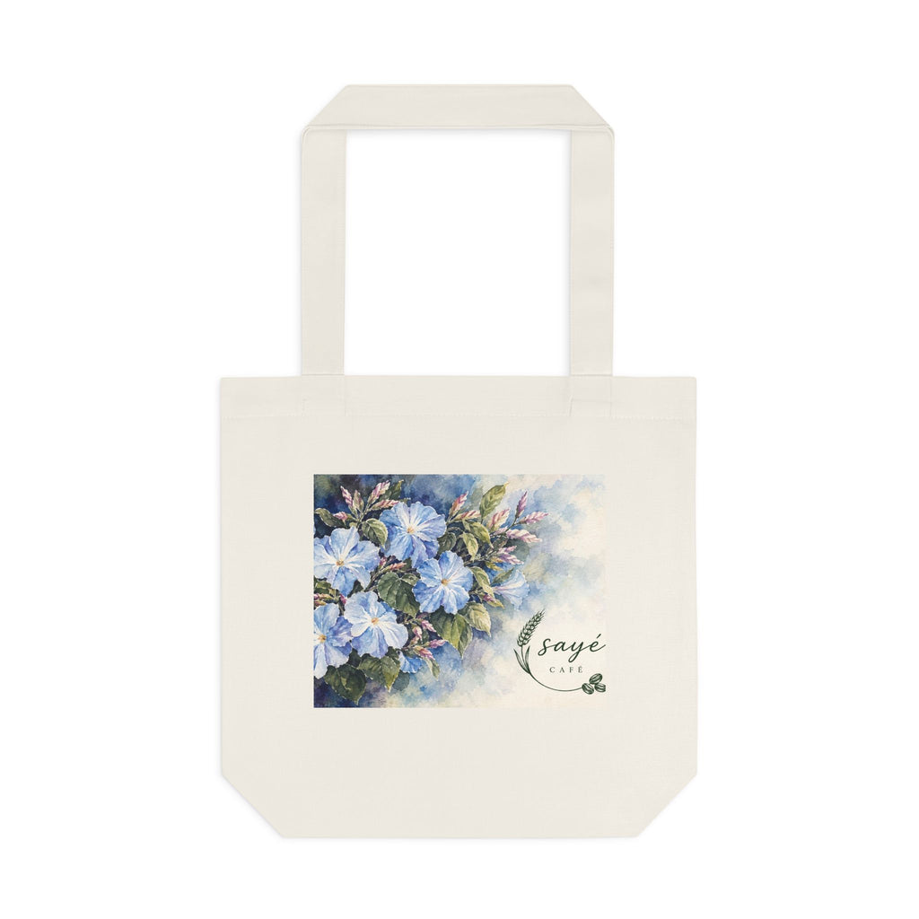 Canvas Tote Bag — Pink Watercolor Poppies Floral Market Tote