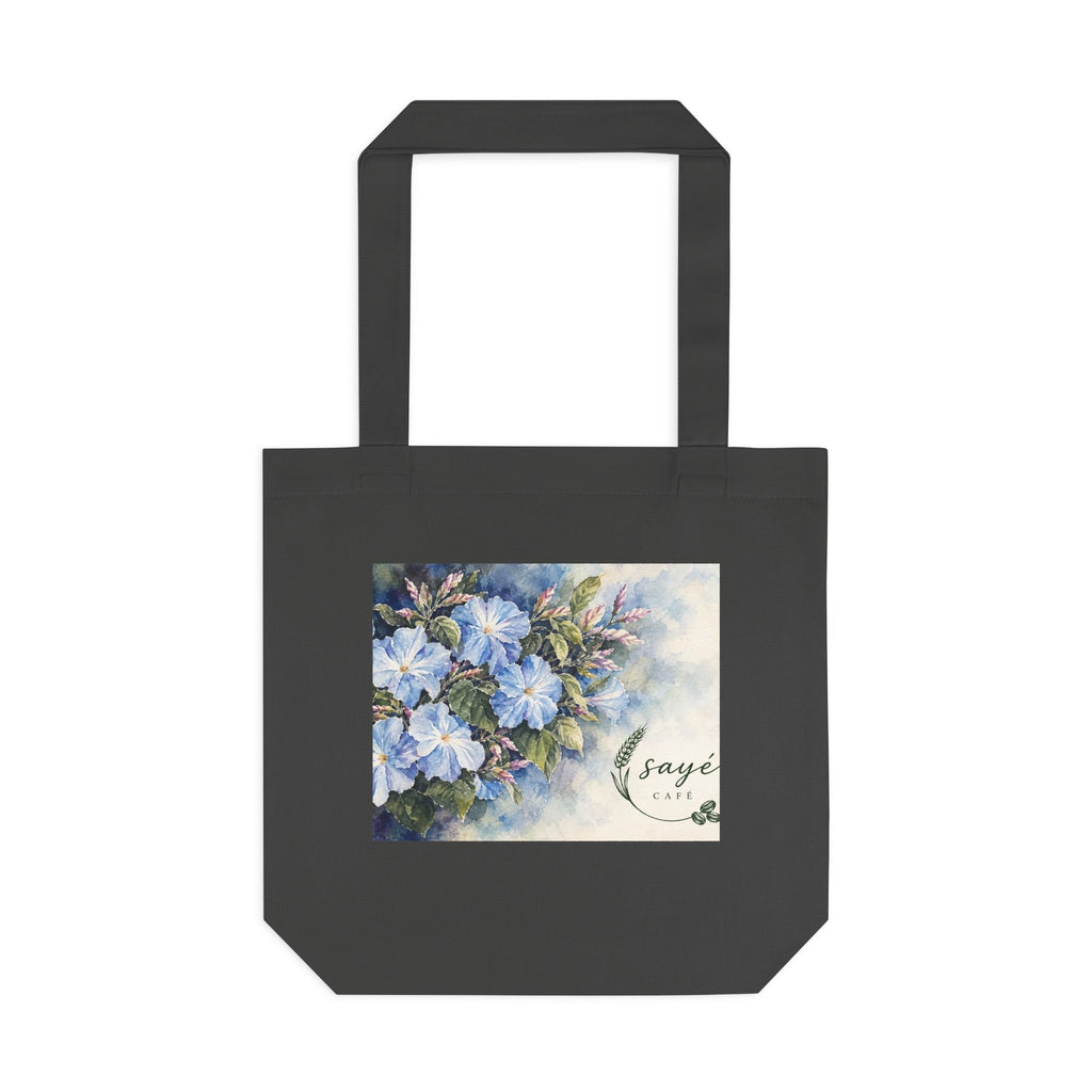 Canvas Tote Bag — Pink Watercolor Poppies Floral Market Tote