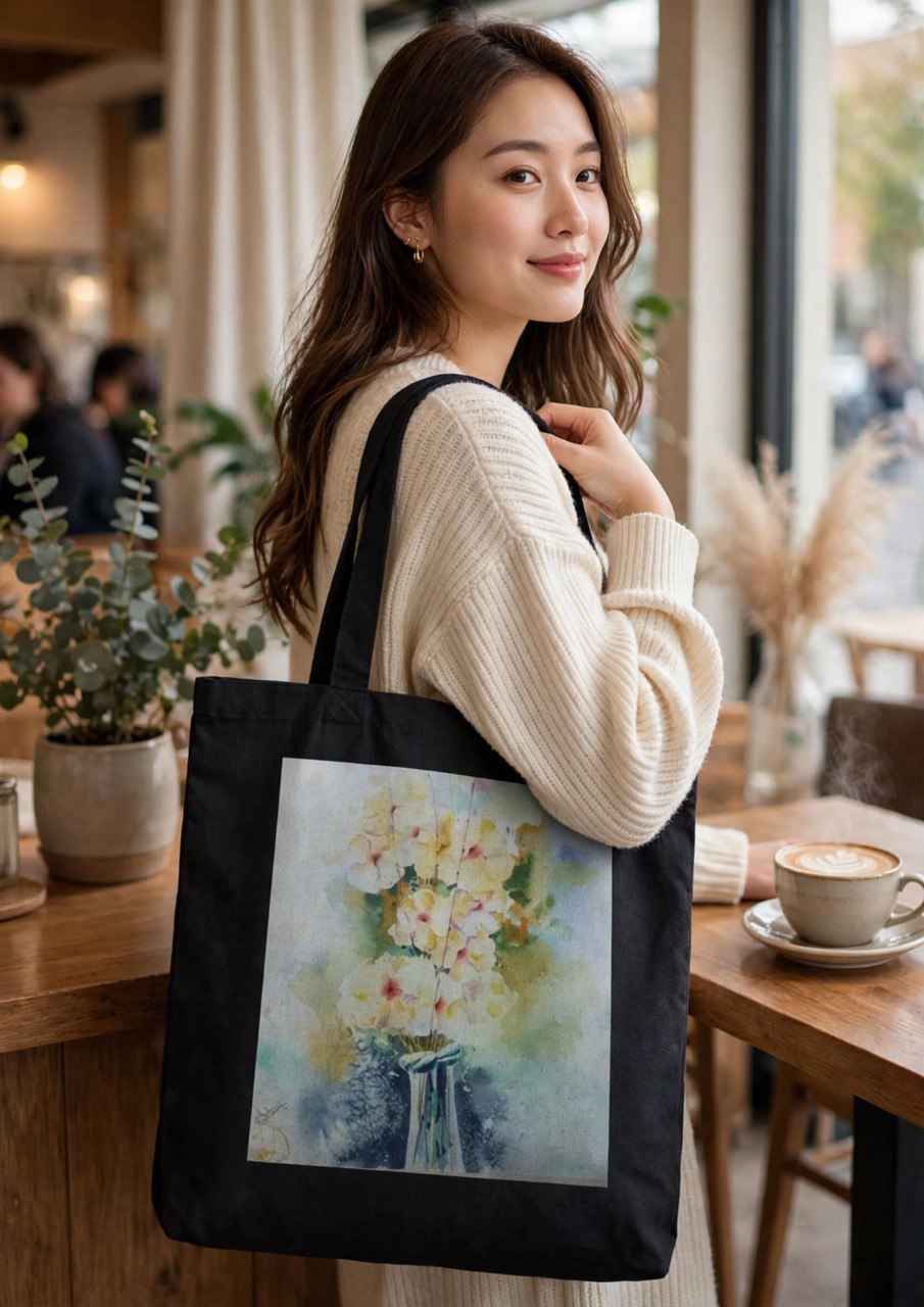 Cotton Canvas Tote Bag
